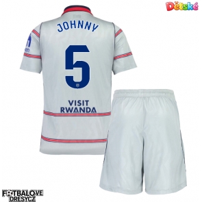 Atletico Madrid Johnny Cardoso #5 Dětské Alternativní dres komplet 2026-27 Krátký Rukáv (+ trenýrky)
